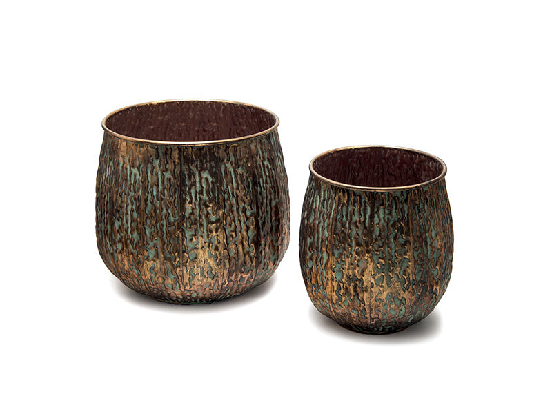 CASPO' LATTA CM41X41X37-30X30X32 DARK GOLD/VERDE