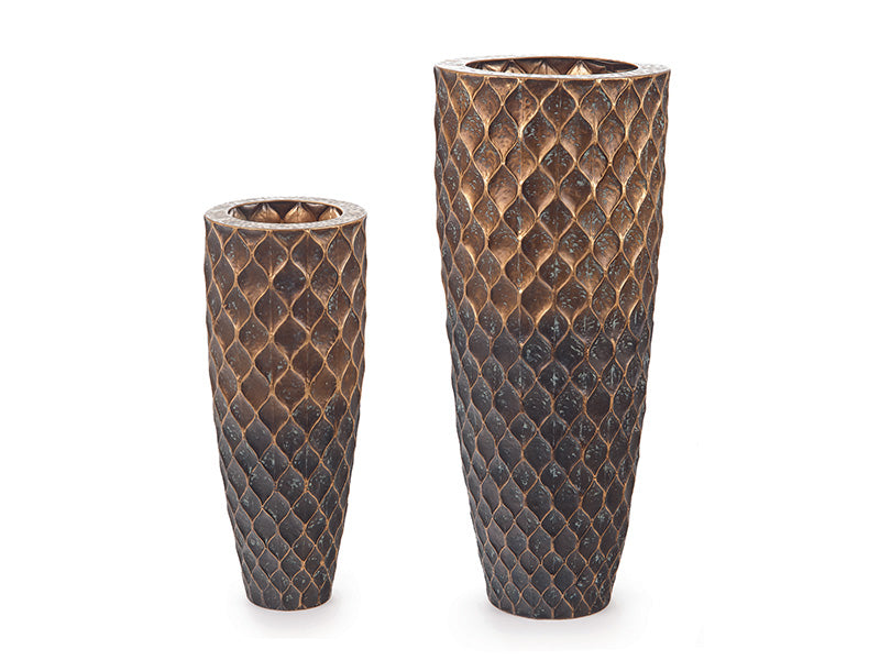 VASO LATTA CM52X123/CM36X90 ANTIQUE GOLD