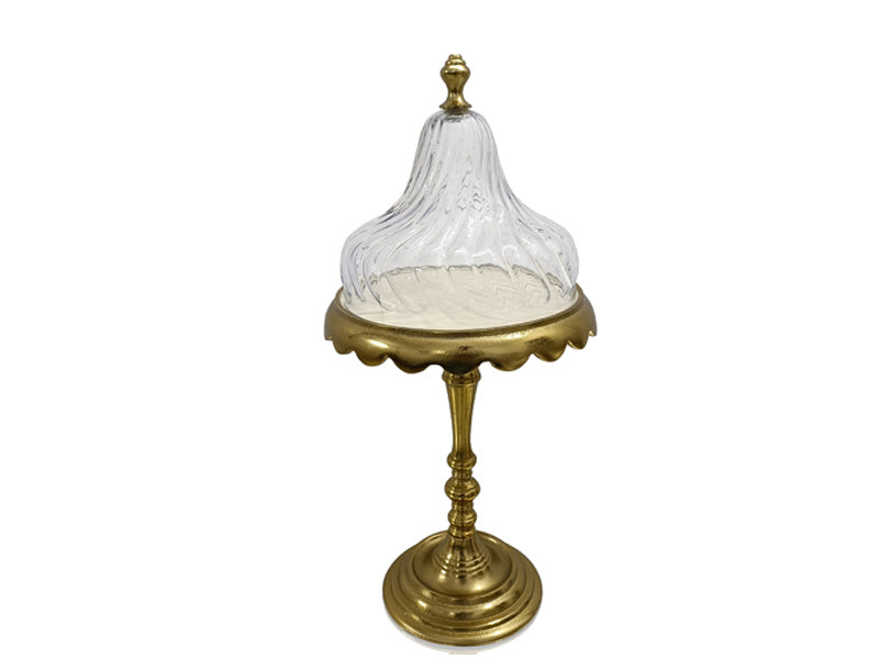 ALZATA ALLUMINIO CLASS C/CLOCHE PEER D30 H61 ORO