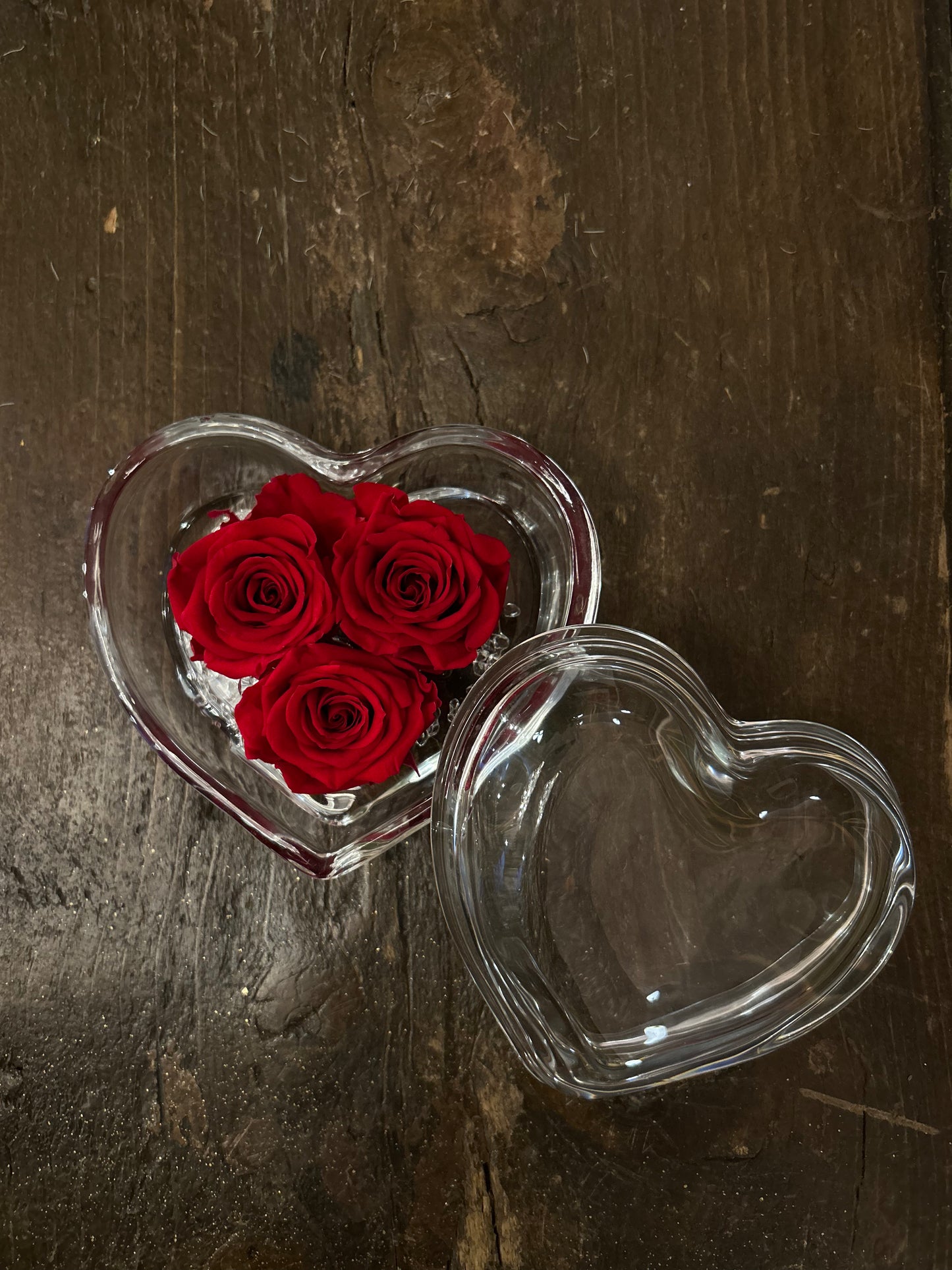 CUORE DI ROSE D8/D12 PACKAGING VETRO