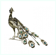 PAVONE HANKE 70X20XH49cm - gold