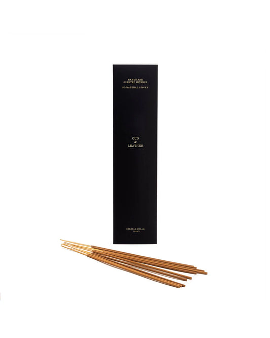 Incenso Oud e Pelle 20 Bastoncini
